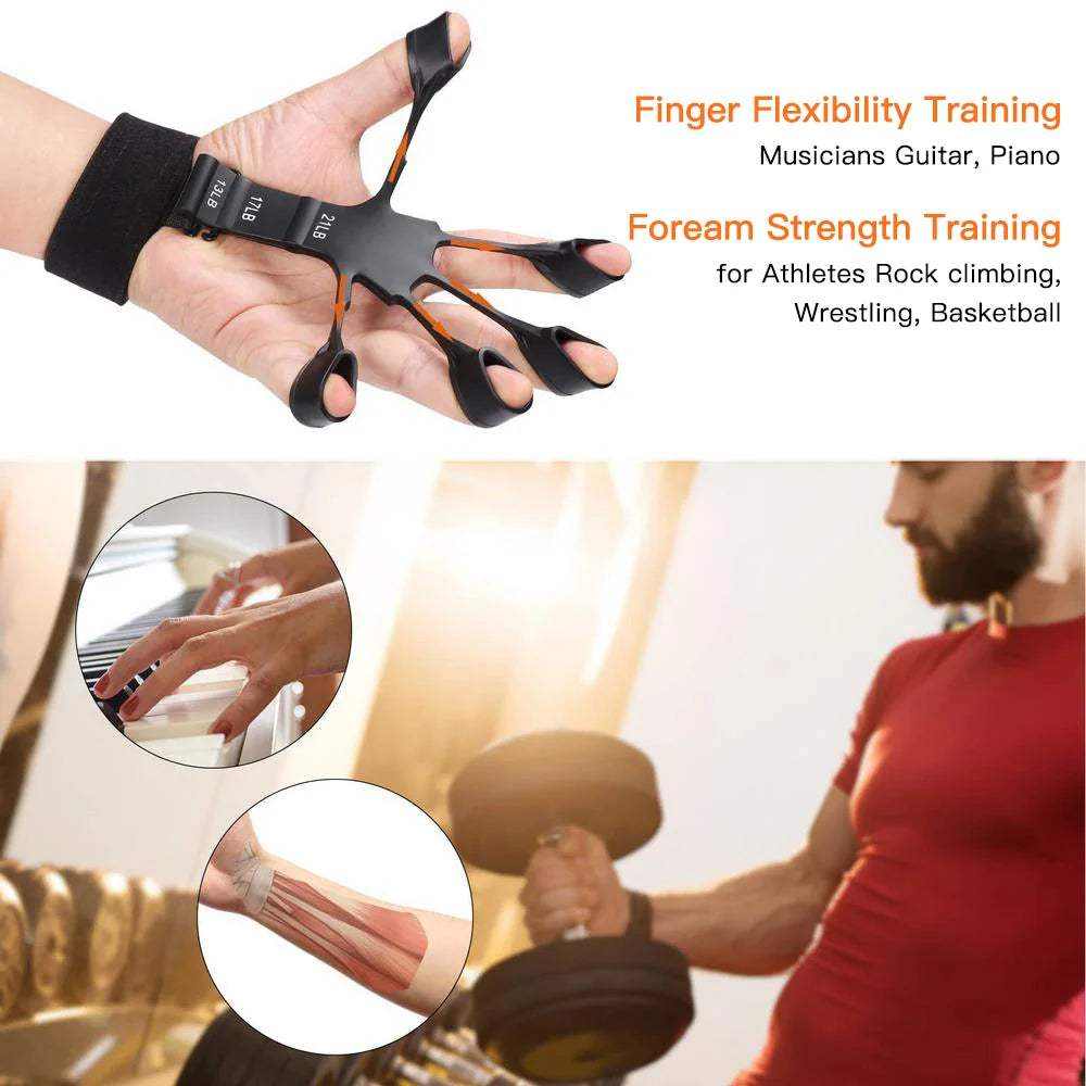 Adjustable 5-60Kg Heavy Hand Gripper Fitness Hand Exerciser Grip Wrist Training Finger Gripper Hand Strengthener for Patient